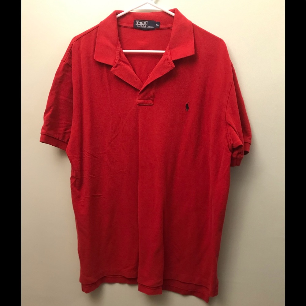 POLO BY RALPH LAUREN RED SHIRT